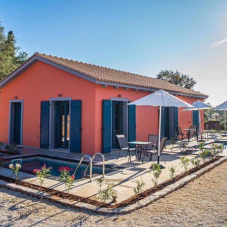 Throisma Studios With Private Pool & Parking Asos Bagian luar foto