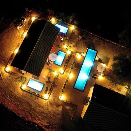 Throisma Studios With Private Pool & Parking Asos Bagian luar foto